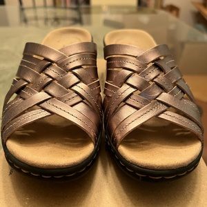 Clark’s Pewter Selina Sandals